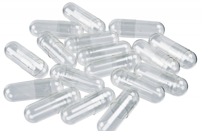 Vegetarisch ''1'' 100x lege capsules (HPMC)